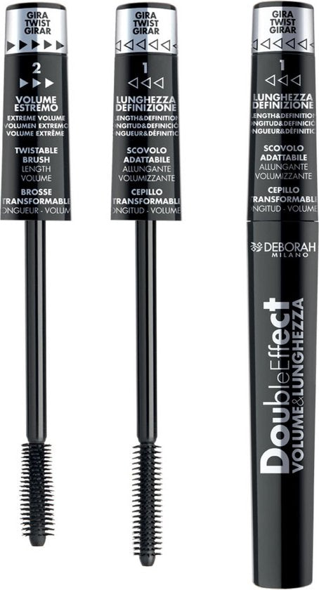 Deborah Milano Double Effect Volume & Length Mascara