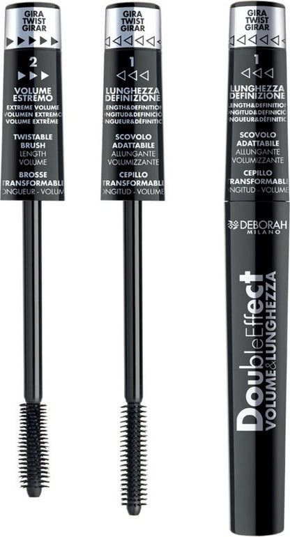 Deborah Milano Double Effect Volume & Length Mascara