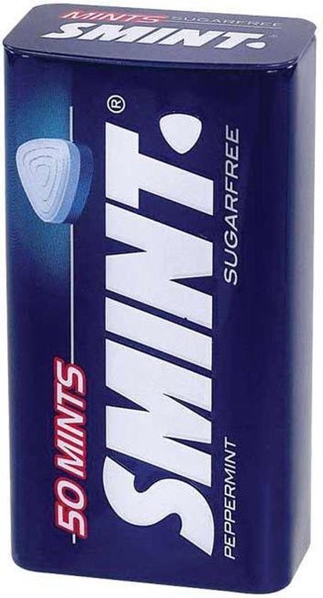 Smint Peppermint Blikje Suikervrij