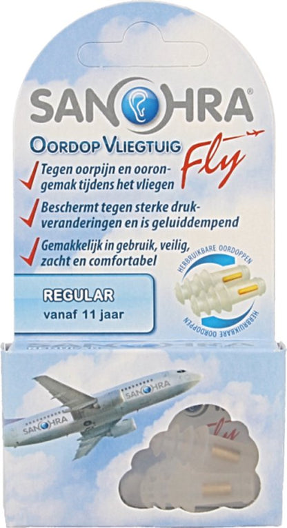Sanohra - Vliegtuig - Volwassenen - Oordoppen - 1 paar