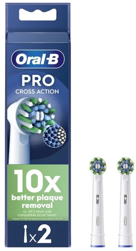Oral B Heads 2pcs Cross Action