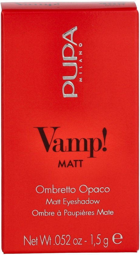 PUPA Milano Vamp! Matt Oogschaduw 400 Vanilla Cream - 1,5 gr