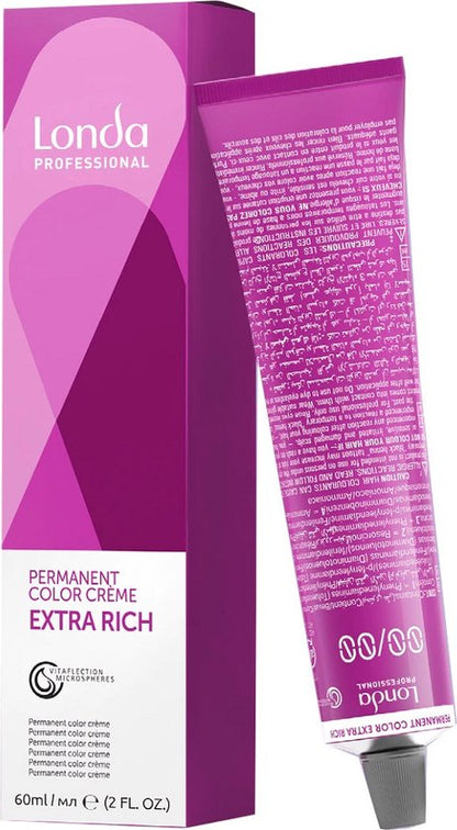 Permanent Color Creme permanente haarverf 4/77 60ml