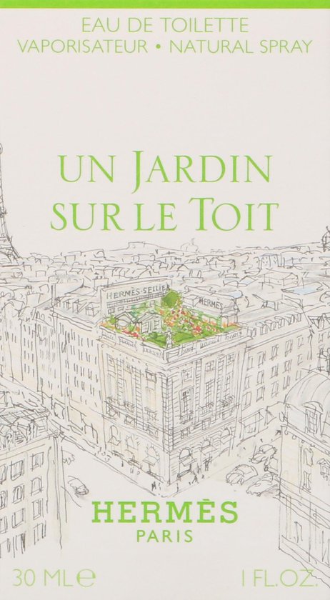 Hermès Un Jardin Sur Le Toit - 30 ml - eau de toilette spray - unisexparfum