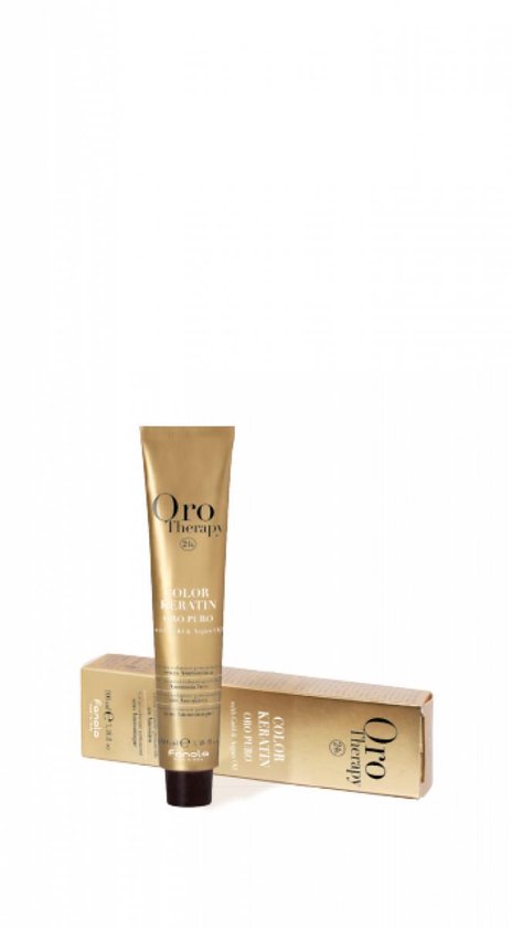 Fanola Haarverf Orotherapy Color Keratin Permanent Colouring Cream 9.3 Very Light Blonde Golden