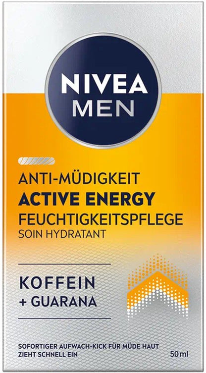 Nivea Men Energizing Face Cream Skin Energy Q10 50 Ml