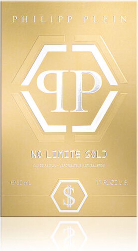 Philipp Plein No Limits Gold - 50 ml - eau de parfum spray - herenparfum