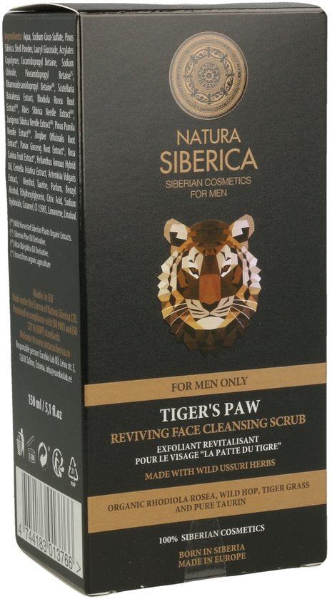Natura Siberica Tiger's Paw Reviving Face Cleansing Scrub