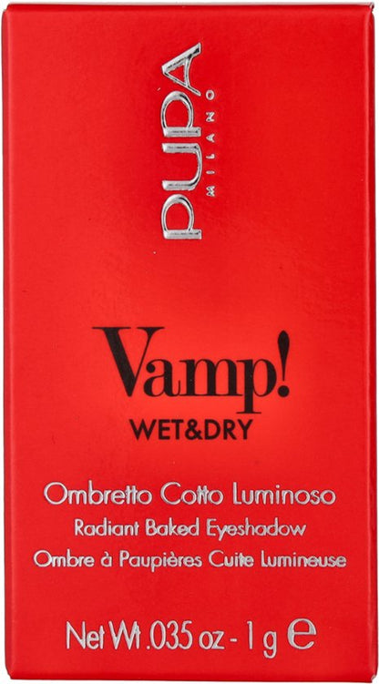 Pupa Milano Vamp! Eyeshadow - Wet & Dry oogschaduw Eden Rose 105 - 1 gr