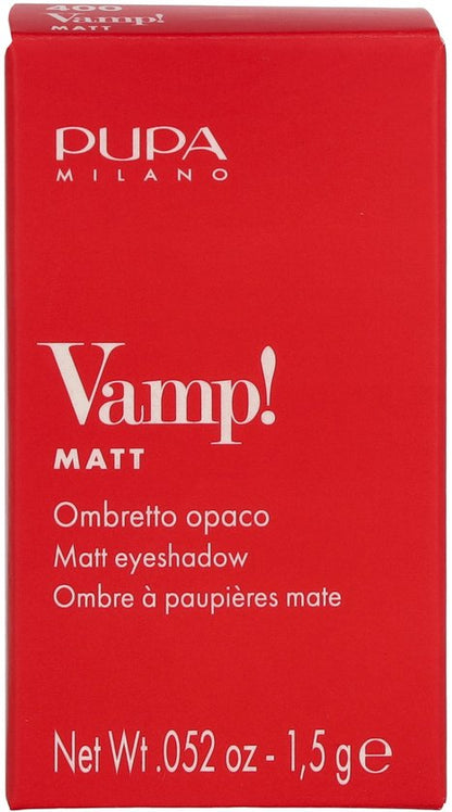 PUPA Milano Vamp! Matt Oogschaduw 400 Vanilla Cream - 1,5 gr