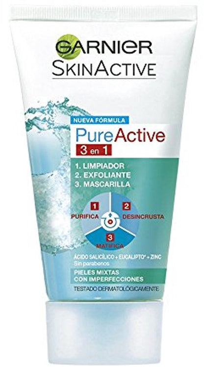 Garnier - Gezichtsreinigingsgel Pure Active Garnier - Unisex -