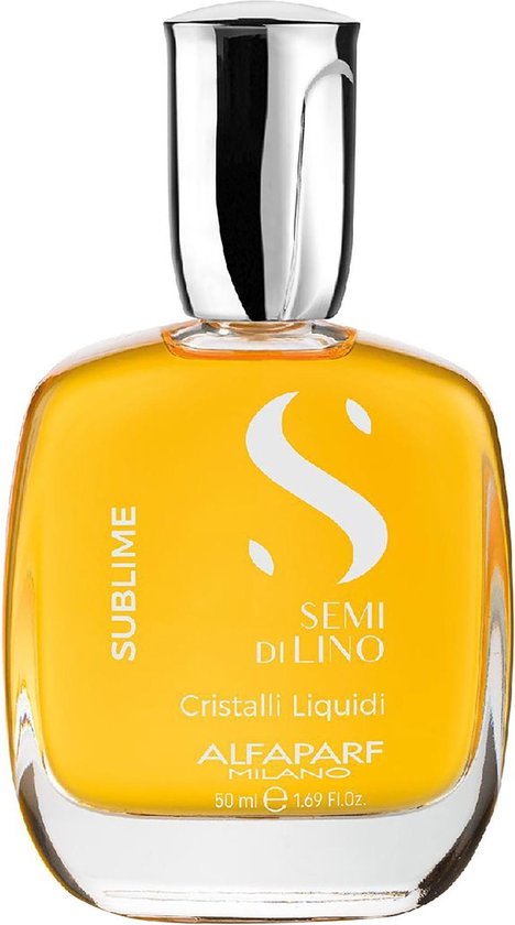 Alfaparf Milano - Semi Di Lino Sublime Cristal Liquid The Original -haar olie 30ml