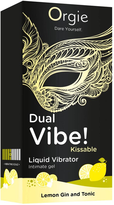 Orgie - Dual Vibe Liquid Vibrator Lemon Gin & Tonic