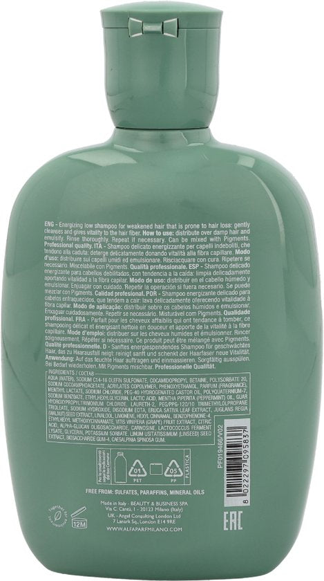 Shampoo Semi di Lino Energizing Alfaparf Milano (250 ml)