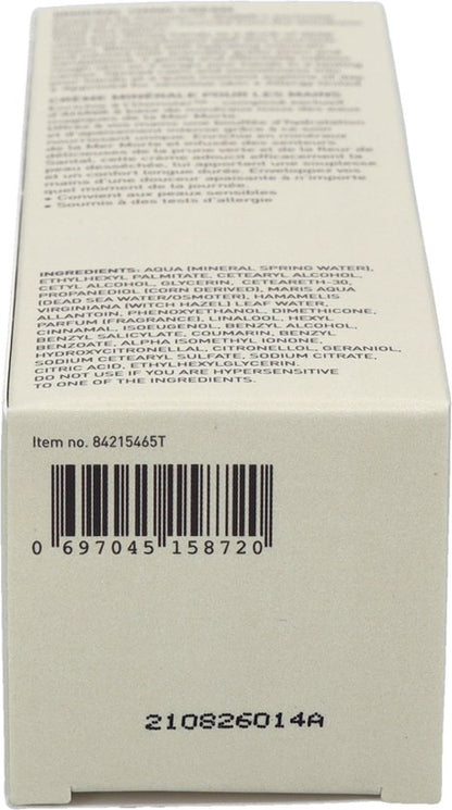 AHAVA Mineraal handcrème – Zorgt voor gladde en soepele handen – Verzacht en kalmeert de huid – Anti Uitdroging – VEGAN – Alcohol- en parabenenvrij – 100ml