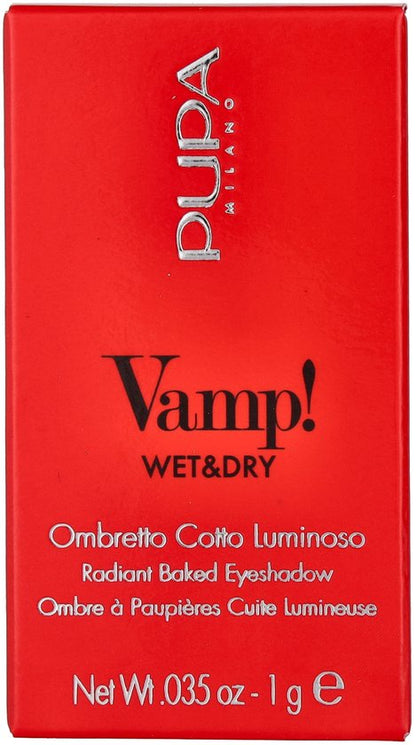 Pupa Milano Vamp! Eyeshadow - Wet & Dry oogschaduw Eden Rose 105 - 1 gr