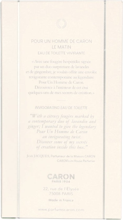 Caron Pour Un Homme Le Matin - Eau de toilette spray voor heren
