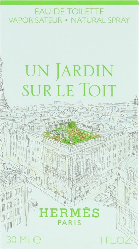 Hermès Un Jardin Sur Le Toit - 30 ml - eau de toilette spray - unisexparfum