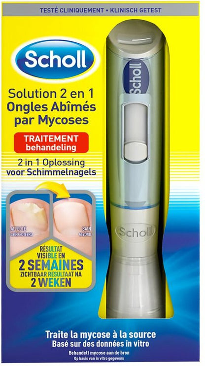 Scholl Kalknagel Behandelset - Efficiënte Zorg voor Gezonde Nagels