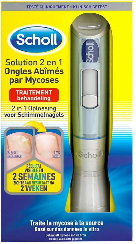Scholl Kalknagel Behandelset - Efficiënte Zorg voor Gezonde Nagels
