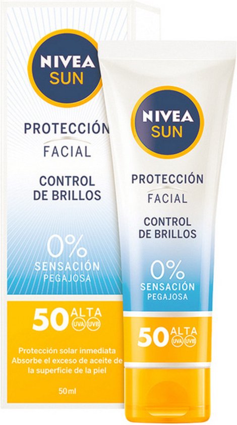 NIVEA SUN Gezichtszonnecrème Nivea SPF 50 (50 ml)