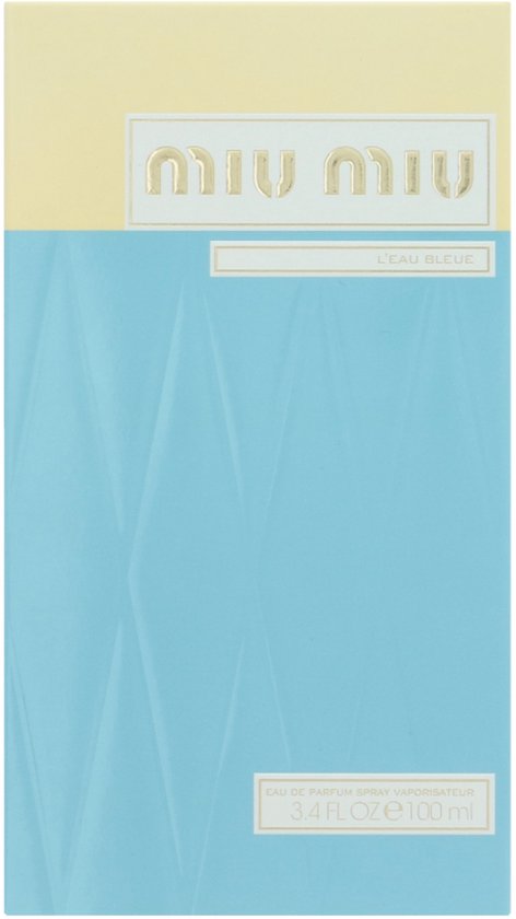 Miu Miu L'Eau Bleue Eau de Parfum Spray 100 ml