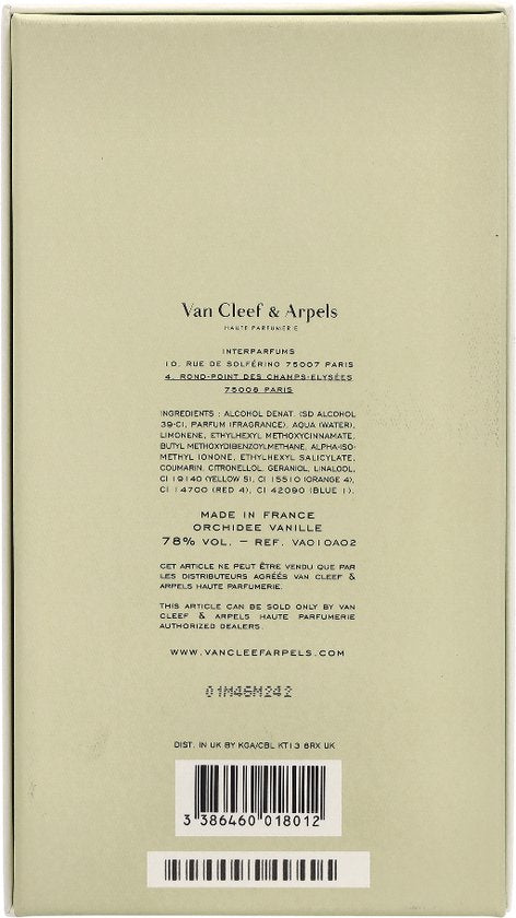 Van Cleef & Arpels - Collection Extraordinaire Orchidee Vanille - Eau De Parfum - 75mlML