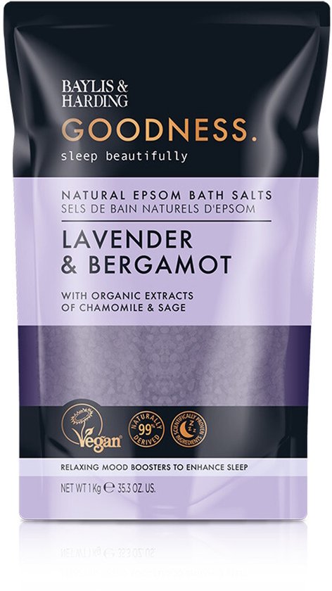 Baylis & Harding Goodness bath salts sleep lavender & bergamot 1 Kilogram