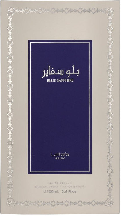 Lattafa Pride Blue Sapphire Eau De Parfum 100 Ml