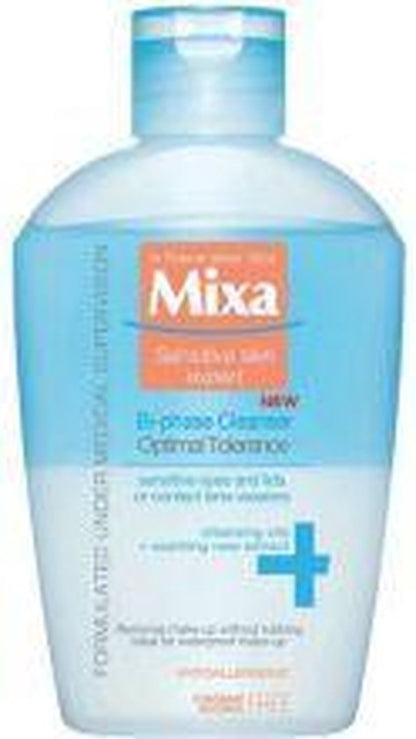 Mixa - Bi-Phase Cleanser - 2-Phase Eye Make Up Remover - 125ml