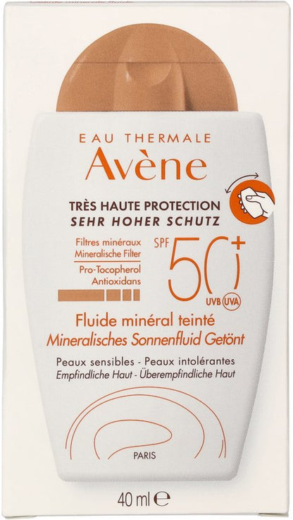 Avène Minerale Getinte Zonfluide SPF 50 - 40 ml