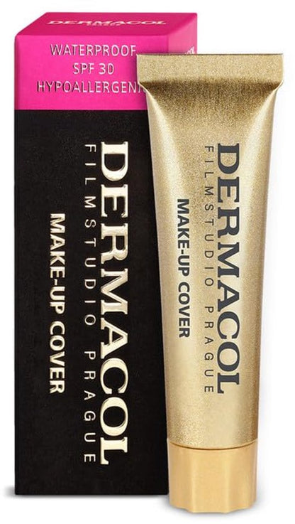 Dermacol Mini Foundation - Full Coverage - Waterproof - Lichtgewicht - SPF 30 - Voor Oily Skin en Acne