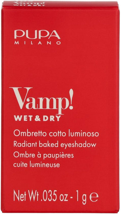 Pupa Milano Vamp! Eyeshadow - Wet & Dry oogschaduw Eden Rose 105 - 1 gr
