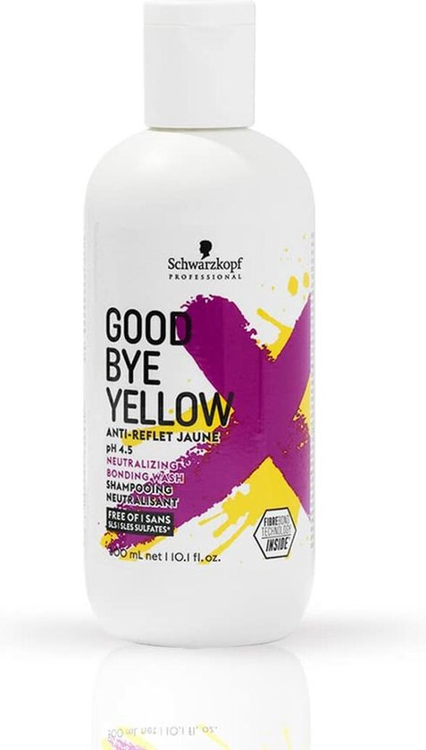 Kleurneutraliserende shampoo Schwarzkopf Goodbye Yellow Anti-yellowing Treatment 300 ml