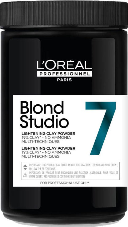 L’Oréal Professionnel - Blond Studio Clay Powder - Blondeerpoeder 500 ml