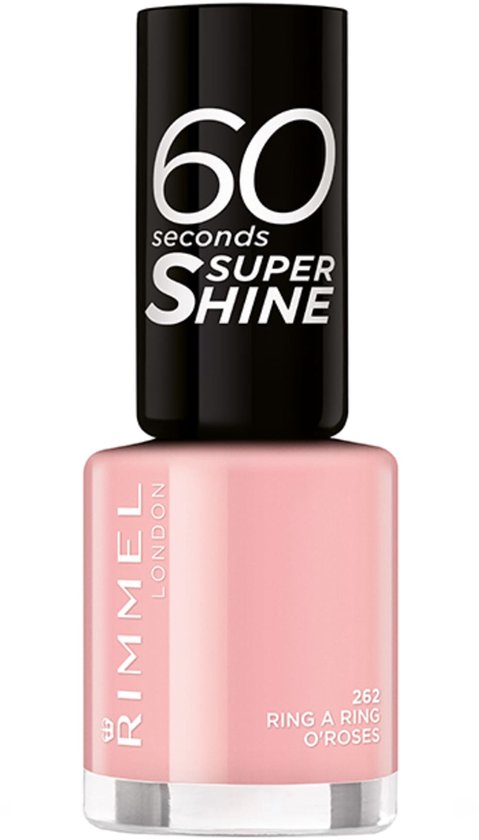 Rimmel London 60 Seconds SuperShine Nagellak - 262 Ring A Ring O Roses