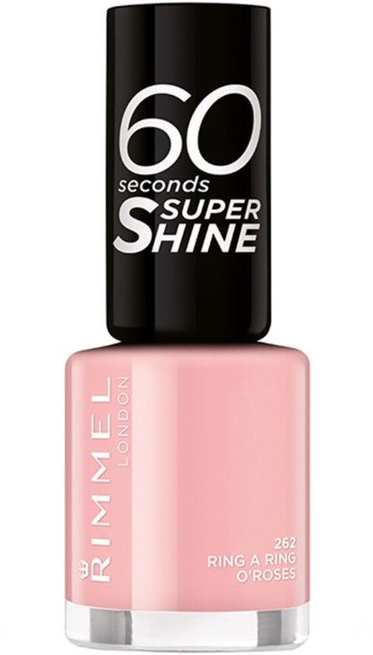 Rimmel London 60 Seconds SuperShine Nagellak - 262 Ring A Ring O Roses