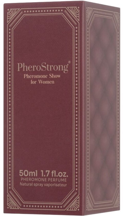 PHEROSTRONG - PARFUM FEROMONEN SHOW VOOR VROUWEN 50 ML | FEROMONEN | EAU DE PARFUM | EAU DE PARFUM VOOR VROUWEN | FEROMONEN VOOR VROUWEN