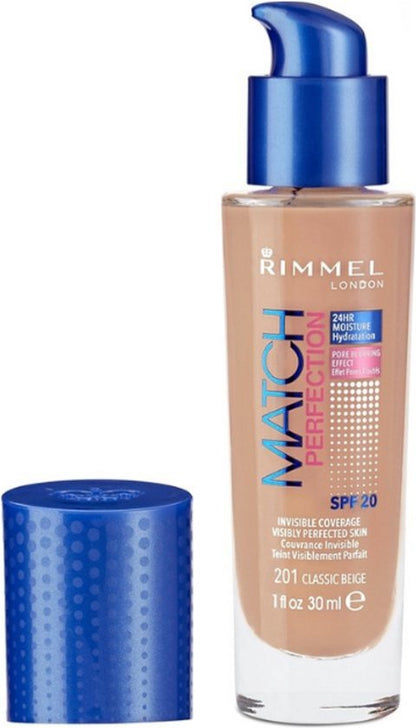 Rimmel London Match Perfection Foundation - 203 True Beige