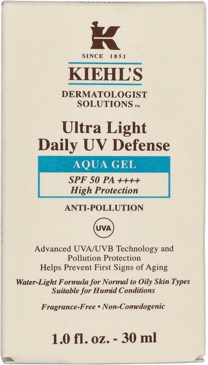 Ultra Light Daily Uv Defense Aqua Gel Spf 50
