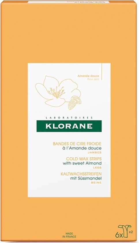Klorane Huid L'Amande Accessoire Cire Froide Jambes 6x