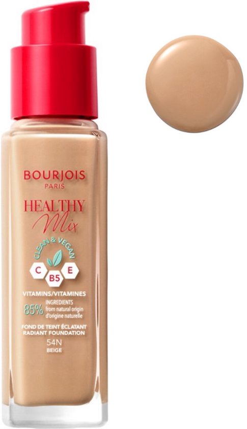Bourjois Healthy Mix Clean Vegan Foundation 054 Beige