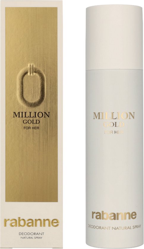 Rabanne Million Gold For Her Deodorant Spray 150ml