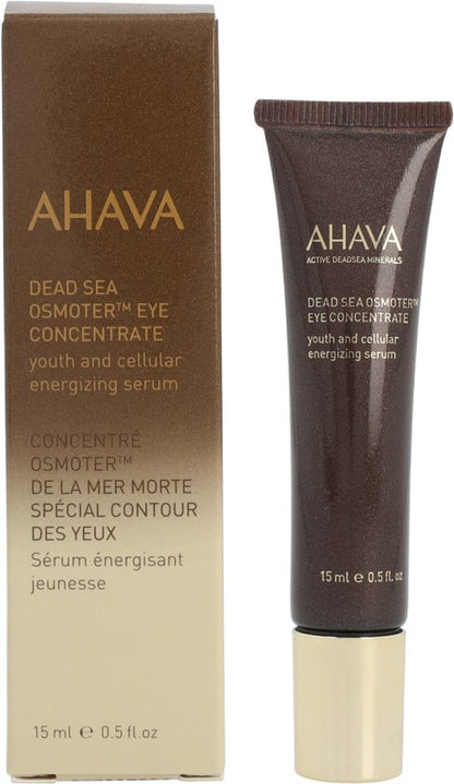AHAVA Oogserum met Mineralen uit de Dode Zee - Vermindert Donkere Kringen & Wallen | Verhoogt Helderheid | Diepe Hydratatie | Gezichtsverzorging voor Mannen & Vrouwen - 15ml