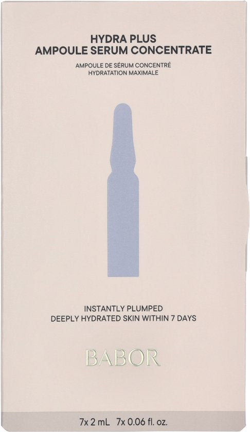 BABOR Ampoule Concentrates Hydration Hydra Plus 7x2ml Ampullen Droge/Vochtarme Huid 14ml