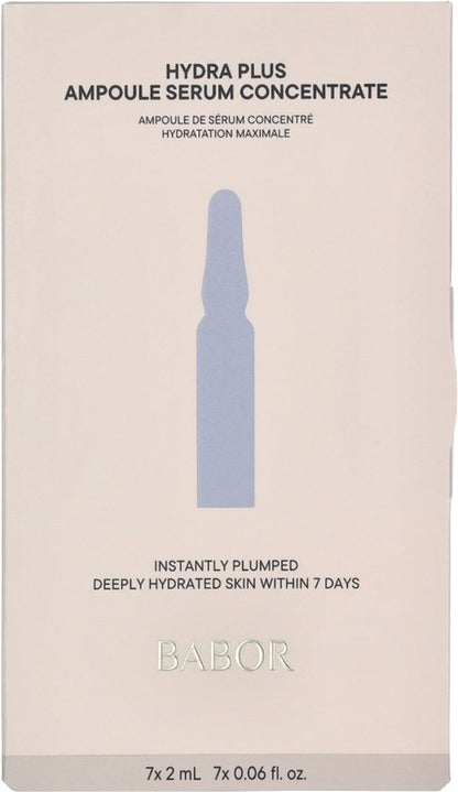 BABOR Ampoule Concentrates Hydration Hydra Plus 7x2ml Ampullen Droge/Vochtarme Huid 14ml