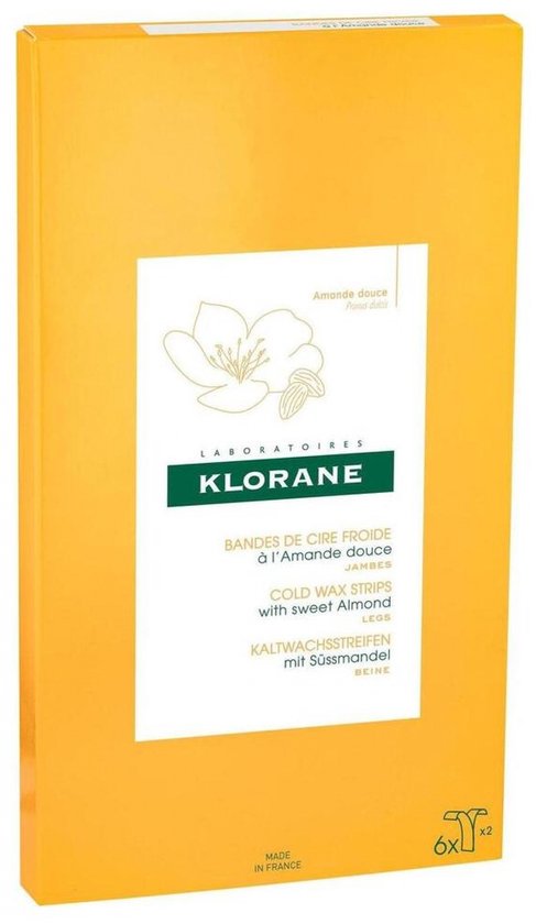 Klorane Huid L'Amande Accessoire Cire Froide Jambes 6x