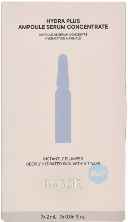 BABOR Ampoule Concentrates Hydration Hydra Plus 7x2ml Ampullen Droge/Vochtarme Huid 14ml