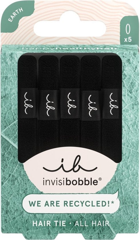 Invisibobble Haarelastiek Zwart - 5 stuks