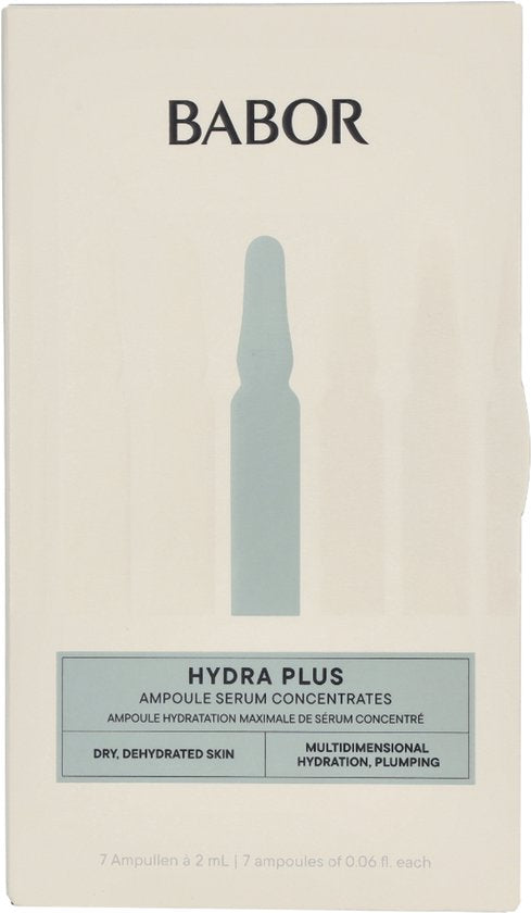 BABOR Ampoule Concentrates Hydration Hydra Plus 7x2ml Ampullen Droge/Vochtarme Huid 14ml